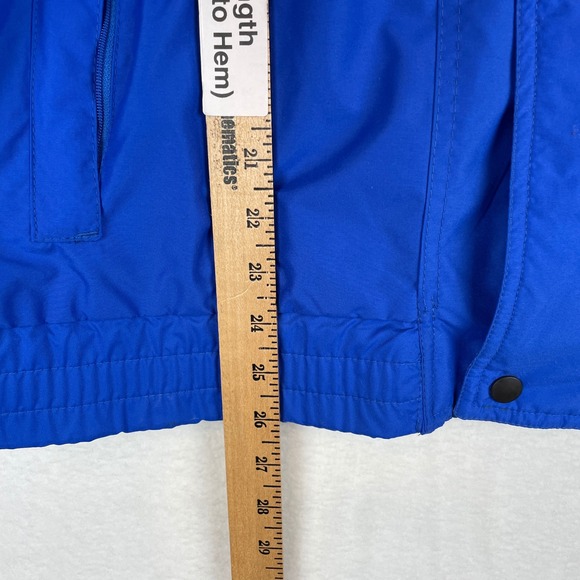 Vintage Pacific Trail Active Blue Ski Jacket Mens Small Fleece Lined Retro 90s - Picture 10 of 10